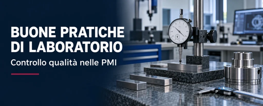 Buone pratiche di laboratorio: come organizzare il controllo qualità in una PMI manifatturiera